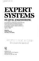 Cover for Expert systems in civil engineering
