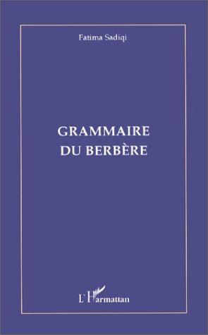 Cover for Grammaire du berbère