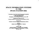 Cover for Space information systems in the space station era