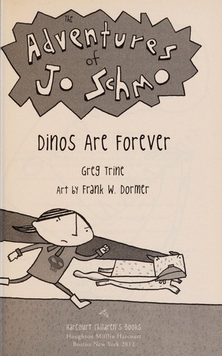 Cover for Dinos are forever