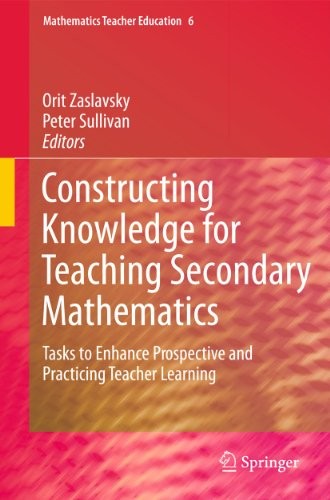 Cover for Constructing Knowledge for Teaching Secondary Mathematics