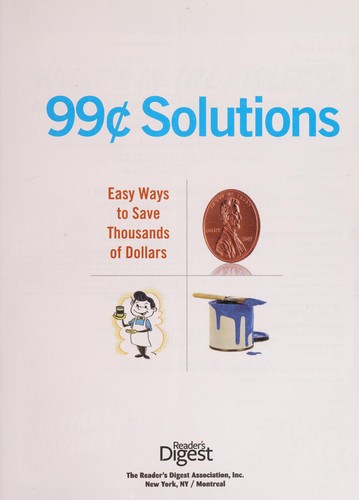 Cover for 99-cent solutions