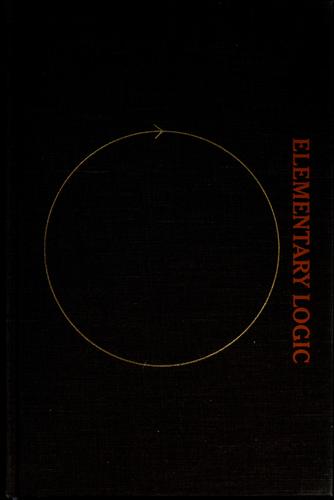 Cover for Elementary logic