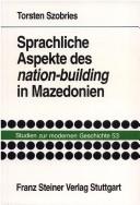 Cover for Sprachliche Aspekte des nation-building in Mazedonien