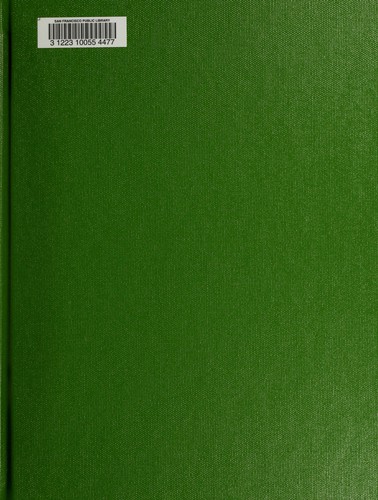Cover for Notice of preparation of an environmental impact report