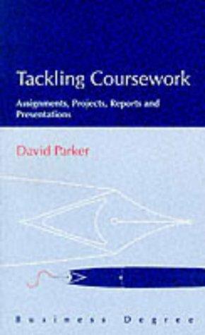 Cover for Tackling Coursework (Business Textbooks)