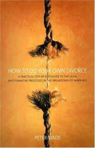 Cover for How to Do Your Own Divorce