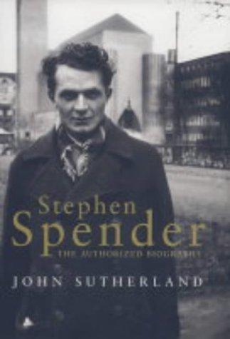 Cover for Stephen Spender
