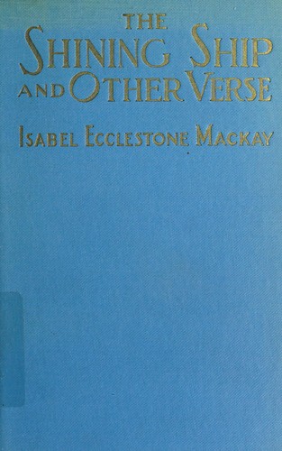 Cover for The shining ship and other verse