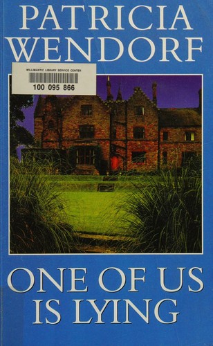 Cover for One of us is lying