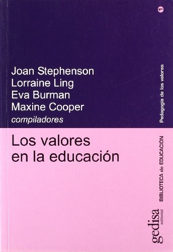 Cover for Los valores en la educación