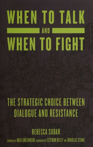 Cover for When to Talk and When to Fight