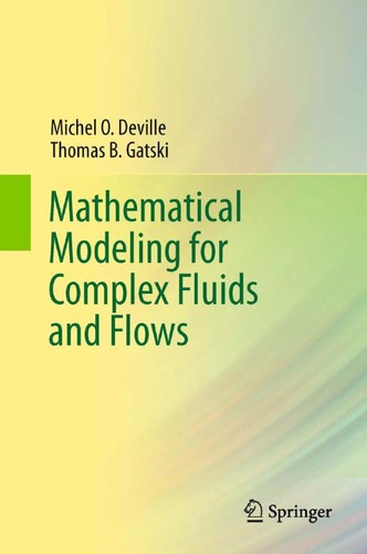 Cover for Mathematical Modeling for Complex Fluids and Flows