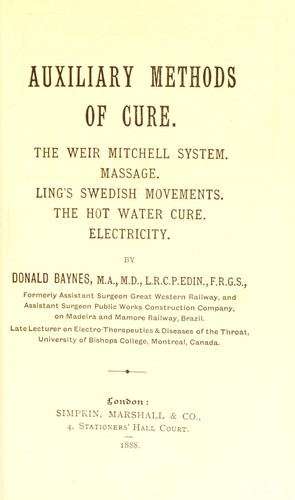 Cover for Auxiliary methods of cure