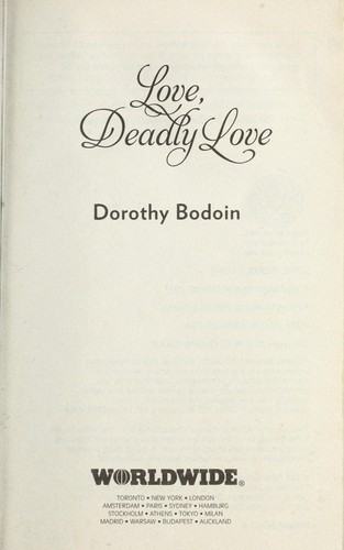 Cover for Love, deadly, love