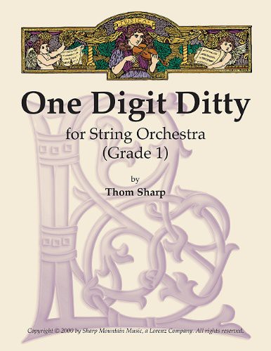 Cover for One Digit Ditty for String Orchestra