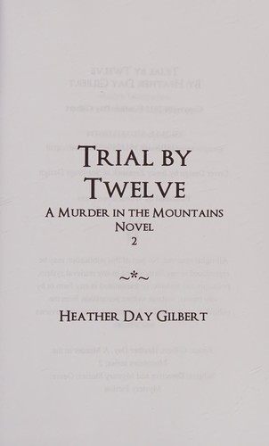 Cover for Trial by Twelve