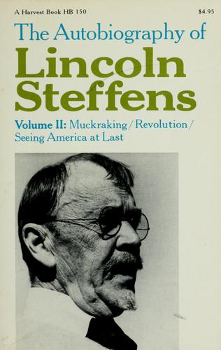 Cover for The autobiography of Lincoln Steffens