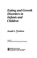 Cover for Eating and growth disorders in infants and children