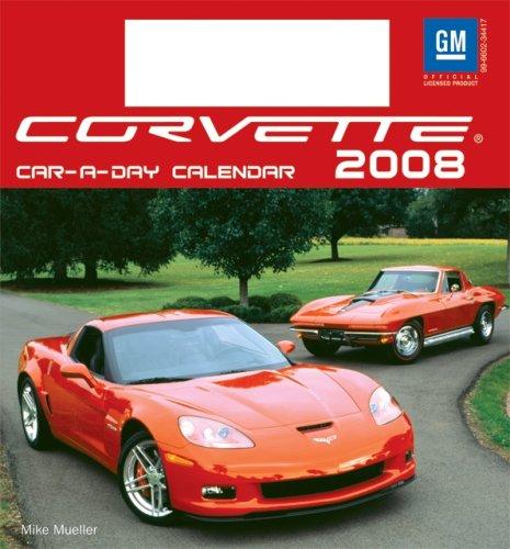 Cover for Corvette Car-a-Day w/toy 2008 Calendar