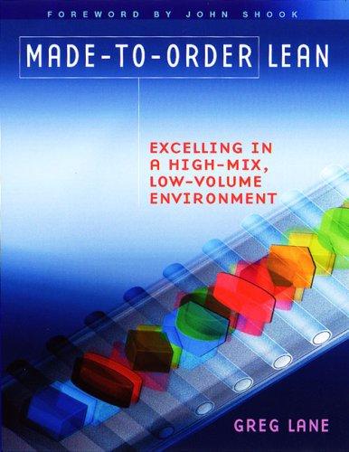 Cover for Made-to-order Lean
