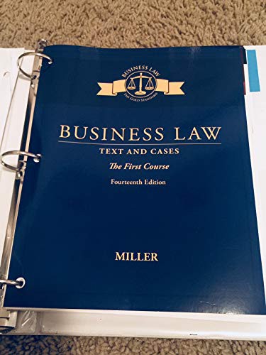 Cover for Business Law