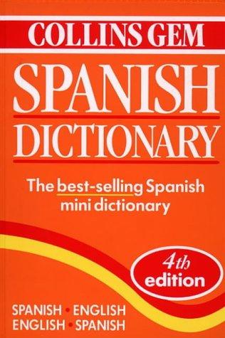 Cover for Collins Gem Spanish Dictionary Spanish, English English, Spanish
