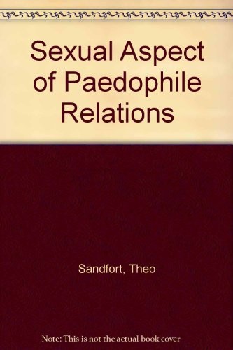 Cover for The sexual aspect of paedophile relations
