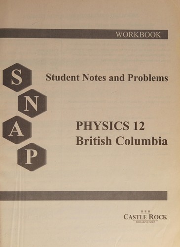 Cover for Physics 12