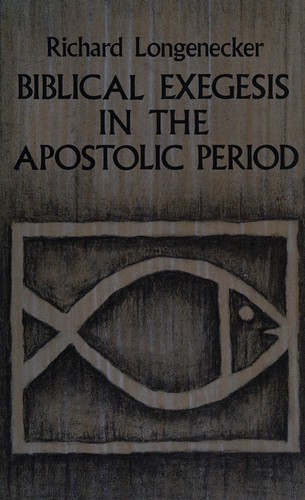 Cover for Biblical exegesis in the apostolic period