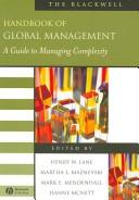 Cover for Blackwell Handbook of Global Management