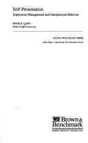 Cover for Self-Presentation