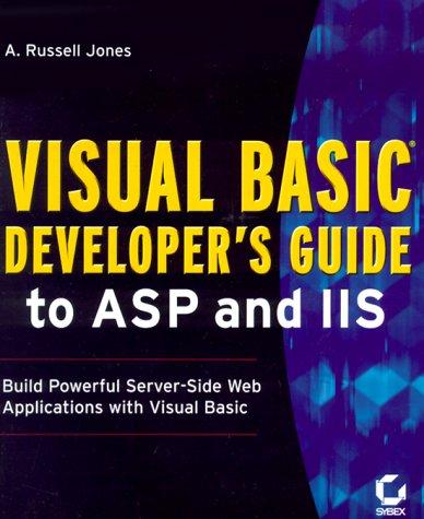 Cover for Visual Basic Developer's Guide to Asp and IIS