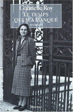 Cover for Le temps qui m'a manqué