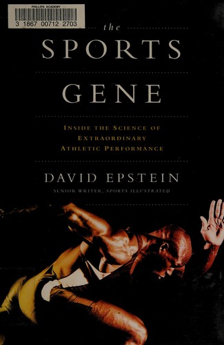 Cover for The sports gene