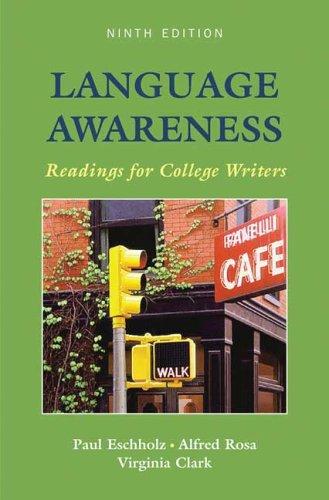 Cover for Language Awareness