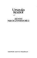 Cover for Stany nieoczywistości