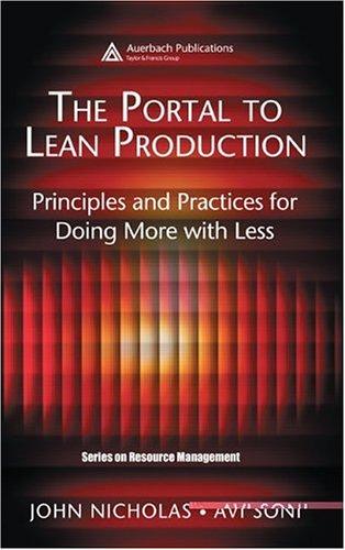 Cover for The portal to lean production