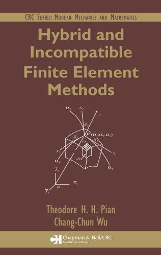 Cover for Hybrid and incompatible finite element methods
