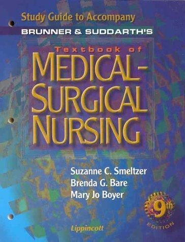 Cover for Study Guide to Accompany Brunner and Suddarth's Textbook of Medical-Surgical Nursing