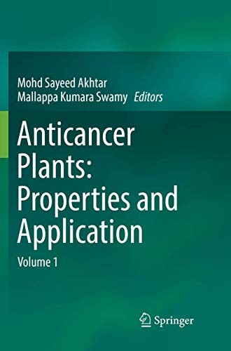 Cover for Anticancer plants : Properties and Application