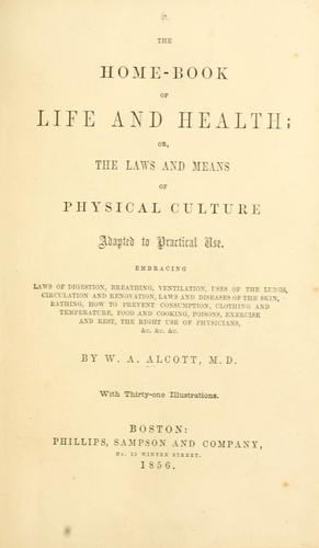 Cover for The home-book of life and health