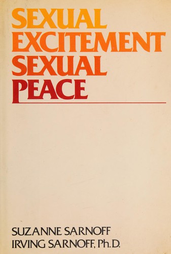 Cover for Sexual excitement/sexual peace