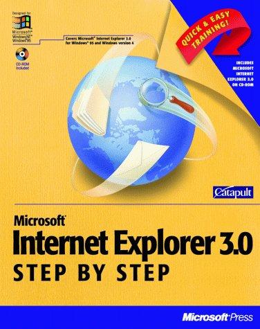 Cover for Microsoft Internet Explorer 3.0 step by step