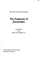 Cover for The Fragments of Parmenides