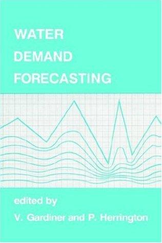 Cover for Water demand forecasting