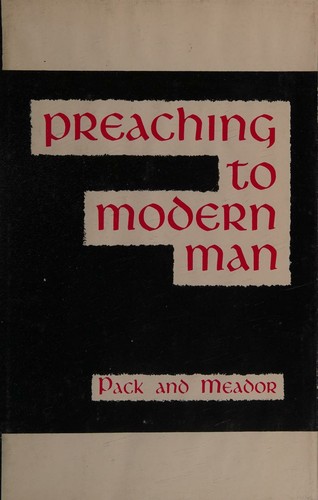 Cover for Preaching to modern man