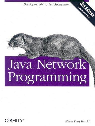 Cover for Java network programming