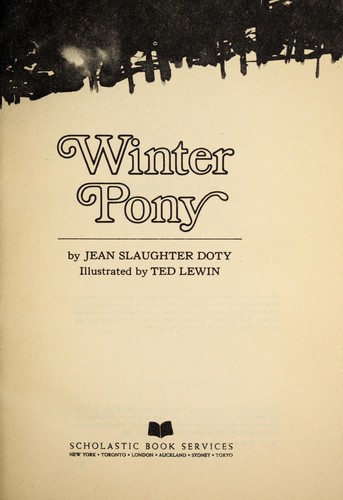 Cover for Winter pony
