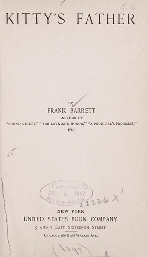 Cover for Kitty's father